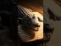 😱Unbelievable! Crocodile 🐊 Sketch Turns into Real Creature! #crocodile  #explore #shorts2025
