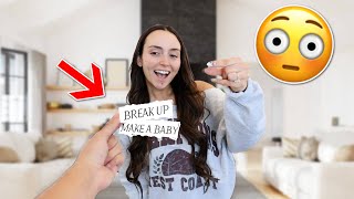 Details LETTING MY FIANCEE DECIDE OUR FUTURE! Guide