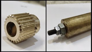 Making Timing pulley without using a lathe machine