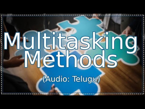 Multitasking Methods in Telugu | Multithreading in Telugu | జావా (Java in Telugu)