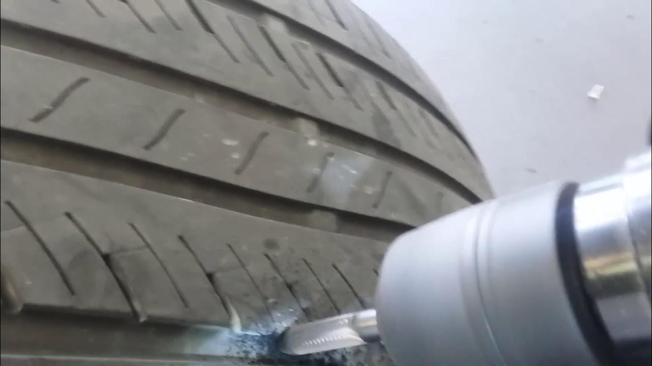 How to patch a tire from the inside part 1 YouTube
