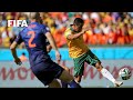 Tim Cahill goal vs Netherlands | ALL THE ANGLES | 2014 FIFA World Cup