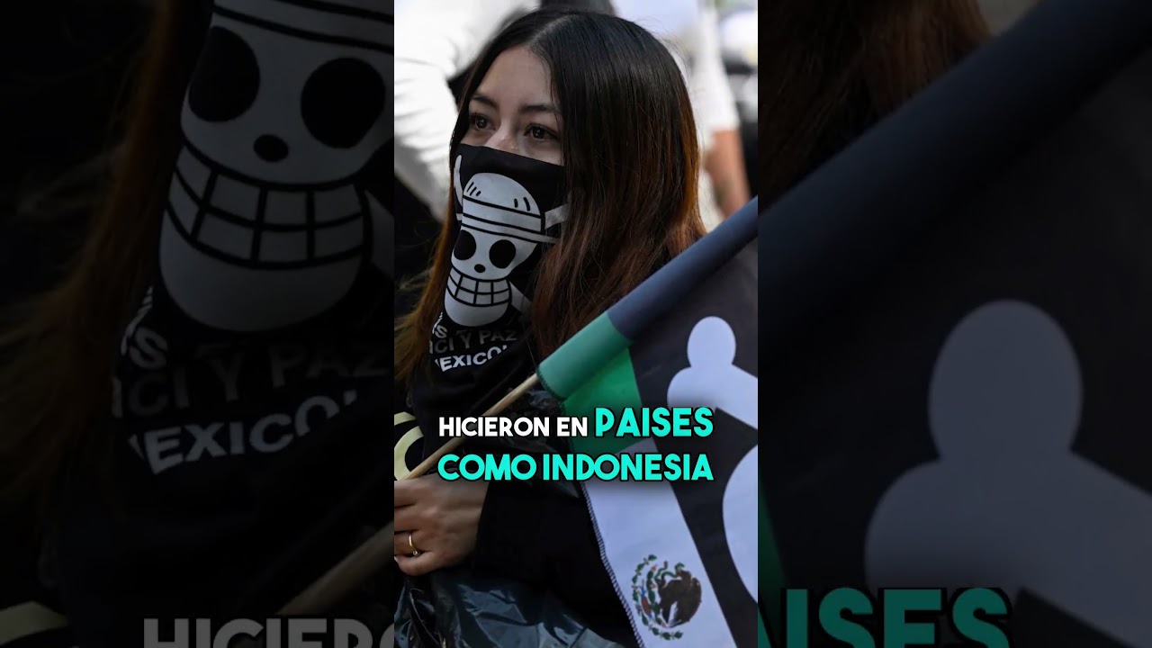 One Piece el Símbolo de Revolución de la Generación Z en México 🇲🇽🤔 