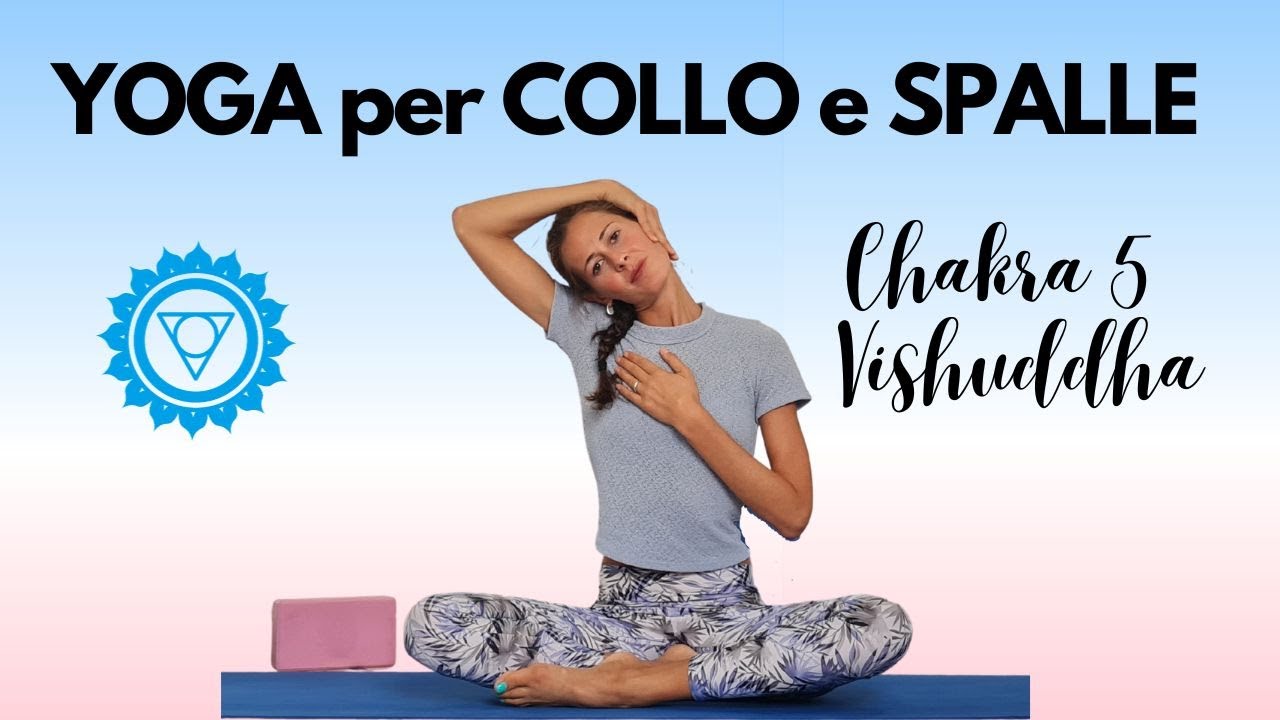 Yoga Quinto Chakra Collo e Spalle Ideale in Sovrappeso e Obesità