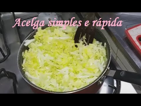 Acelga Simples e Fácil - Você conhece  Você gosta