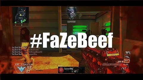 BO2 - #FaZeBeef, DOUBLE VSAT TDM! w/ Cinematic Intro - Black Ops 2 Gameplay