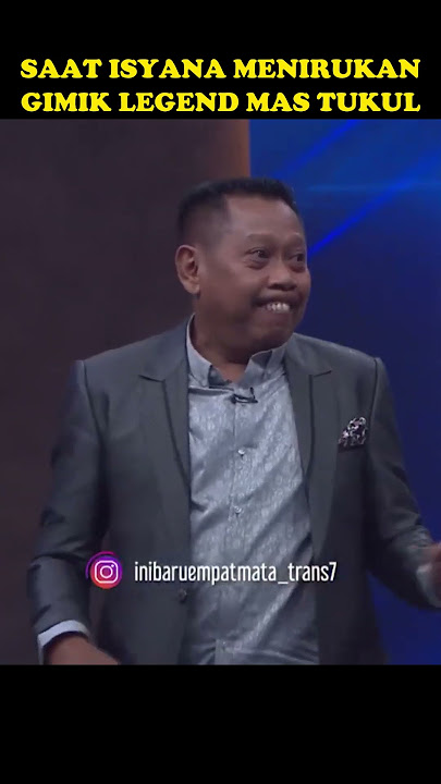 Isyana ternyata fans berat Mas Tukul 🤣 #shorts #komeng #isyanasarasvati #tukularwana