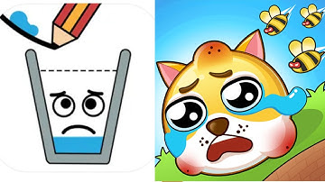 Happy Glass VS Save The Doge - SpeedRun Gameplay Walkthrough (Android,iOS) NEW UPDATE Ep 1