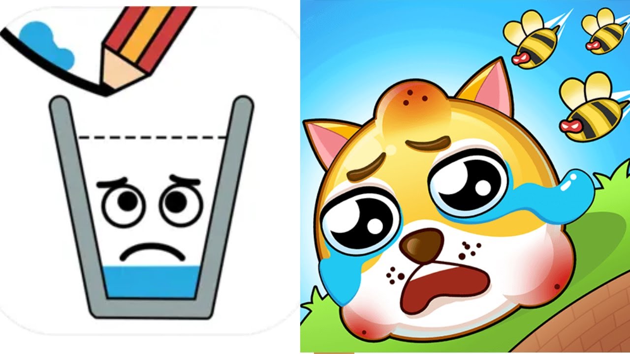 Happy Glass VS Save The Doge - SpeedRun Gameplay Walkthrough (Android,iOS) NEW UPDATE Ep 1