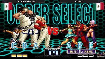 Top KUNO acepta desafío del Mejor Yashiro de México KOF 2002