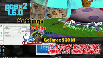 PCSX2 Spongebob Squarepants Battle for Bikini Bottom - Settings | 2021