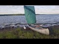 Canoe Sailing the Lost Villages Video, Long Sault Ontario