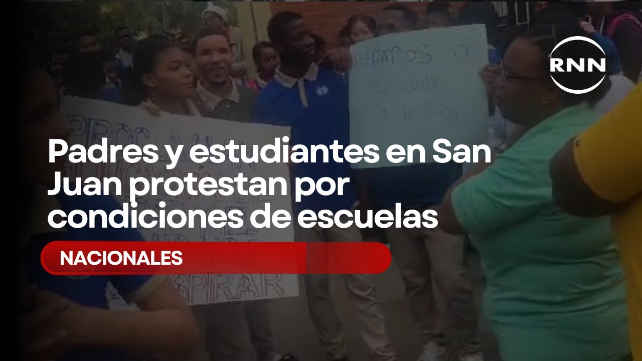 Padres de estudiantes en San Juan protestan por condiciones de escuelas ...