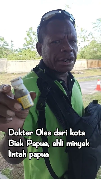 wawancara bersama ahlli minyak lintah Papua #short #shorts #biak #papua #lintah