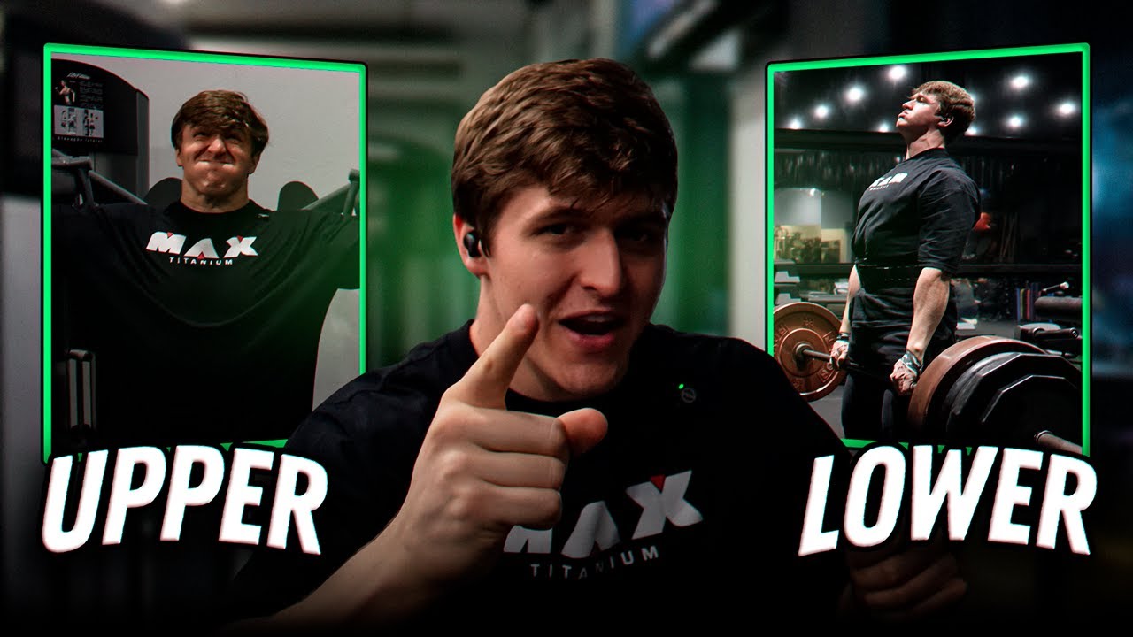 Periodização Lower/Upper 1º treino