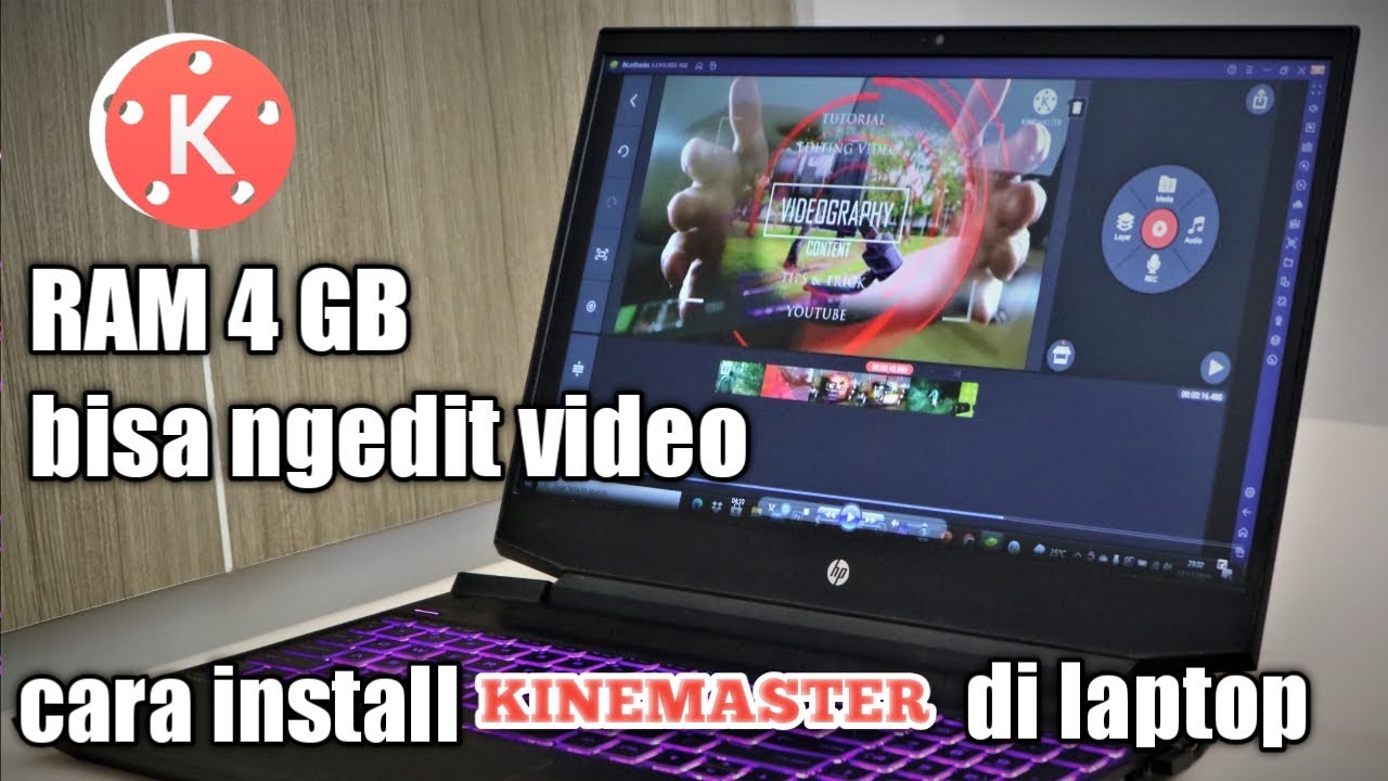 Cara Instal KineMaster di PC / Laptop KINEMASTER TUTORIAL YouTube