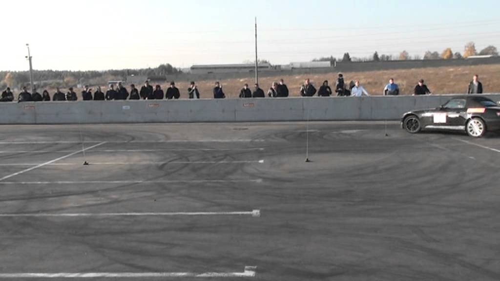 Шиков Максим пробный заезд на заднем приводе - YouTube