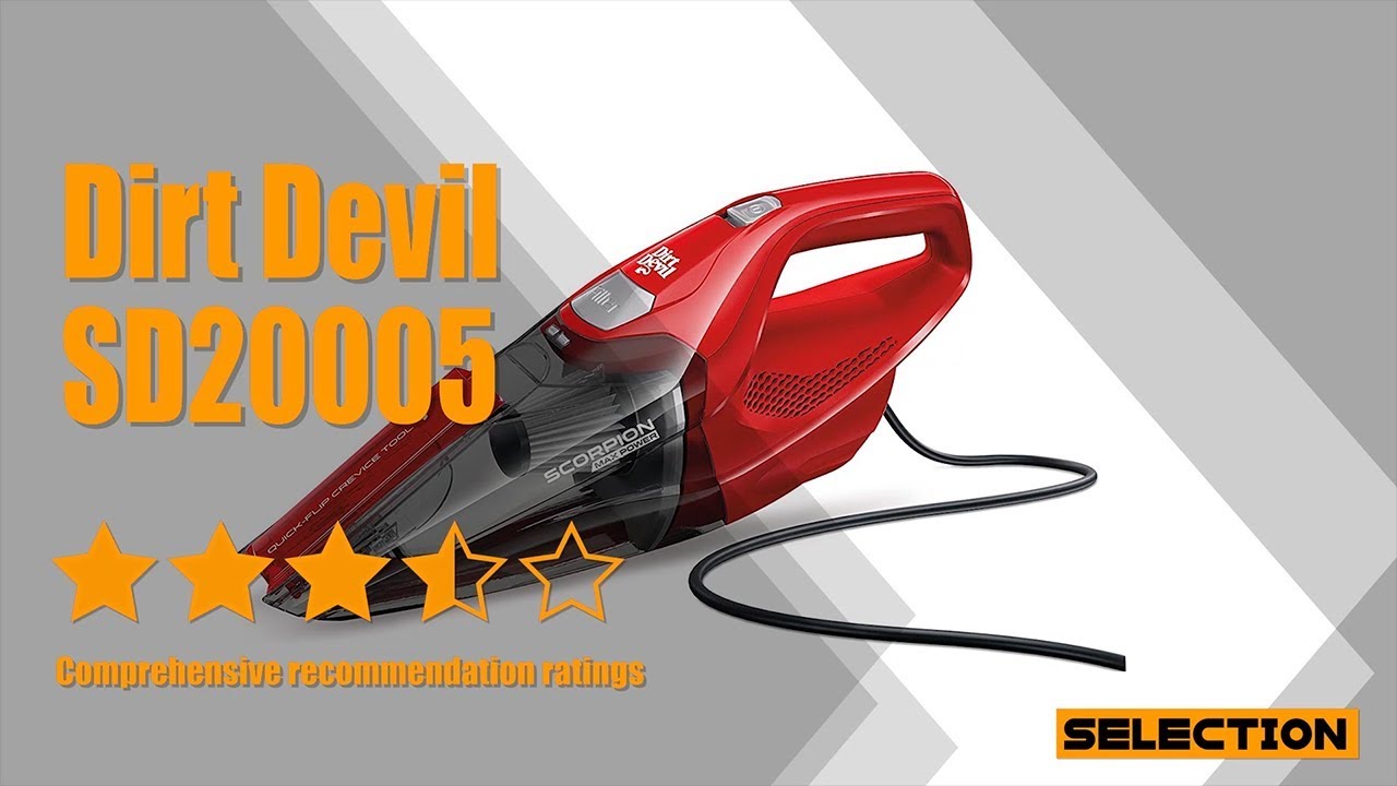 Dirt Devil Scorpion Handheld Vacuum Cleaner YouTube
