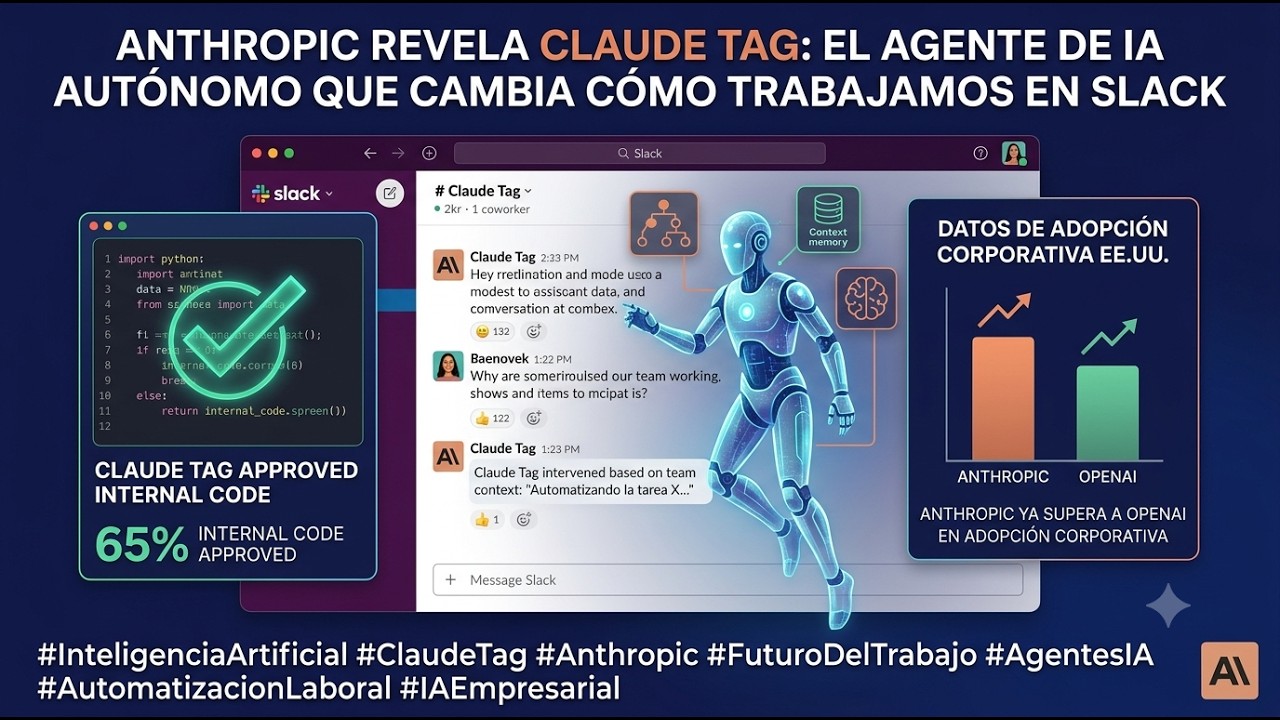 Claude Tag: el agente de IA que trabaja solo dentro de Slack