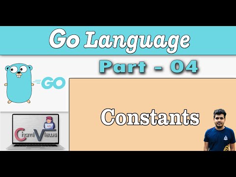Learn Go Programming from Scratch - Part 04 - Constants