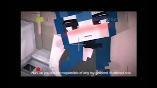 Minecraft girl poop