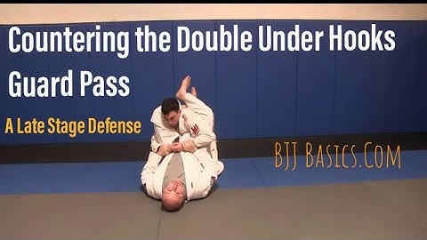 Defending The Double Under Hook Pass LATE Stage Counter