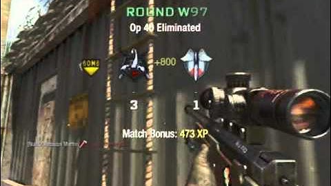 Assassn Muffin - Black Ops Game Clip - Riccochet tomahawk on Firing Range game winner