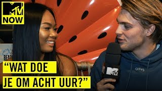 LENA uit EOTBDD versiert RIJK | MTV NOW SPECIAL: Persdag Ex on the Beach: Double Dutch Resimi