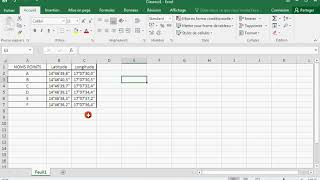 Conversion de coordonnées en degrés minutes secondes DMS vers des degrés decimaux DM screenshot 4