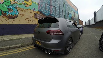 Thumbnail of WRAPPED VW MK7 - GOLF R - MILLTEK EXHAUST LOUD - REVS - FLYBY