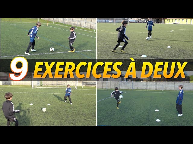 EXERCICES DE PASSE (ESPACE RÉDUIT) FOOTBALL 