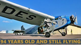 Flying on a 1929 Ford TriMotor