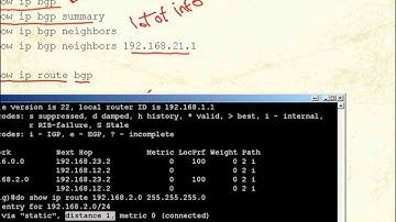 [English] CCNP ROUTE Course: Lesson 10: Basic BGP 8/8