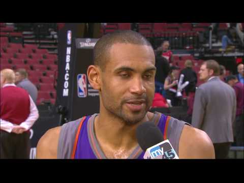 Grant Hill Jokes About Block On Bayless (HD)