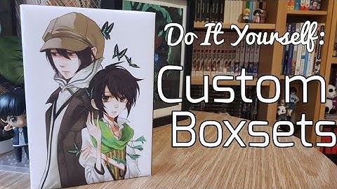 How To || DIY Custom DVD/Bluray Boxset