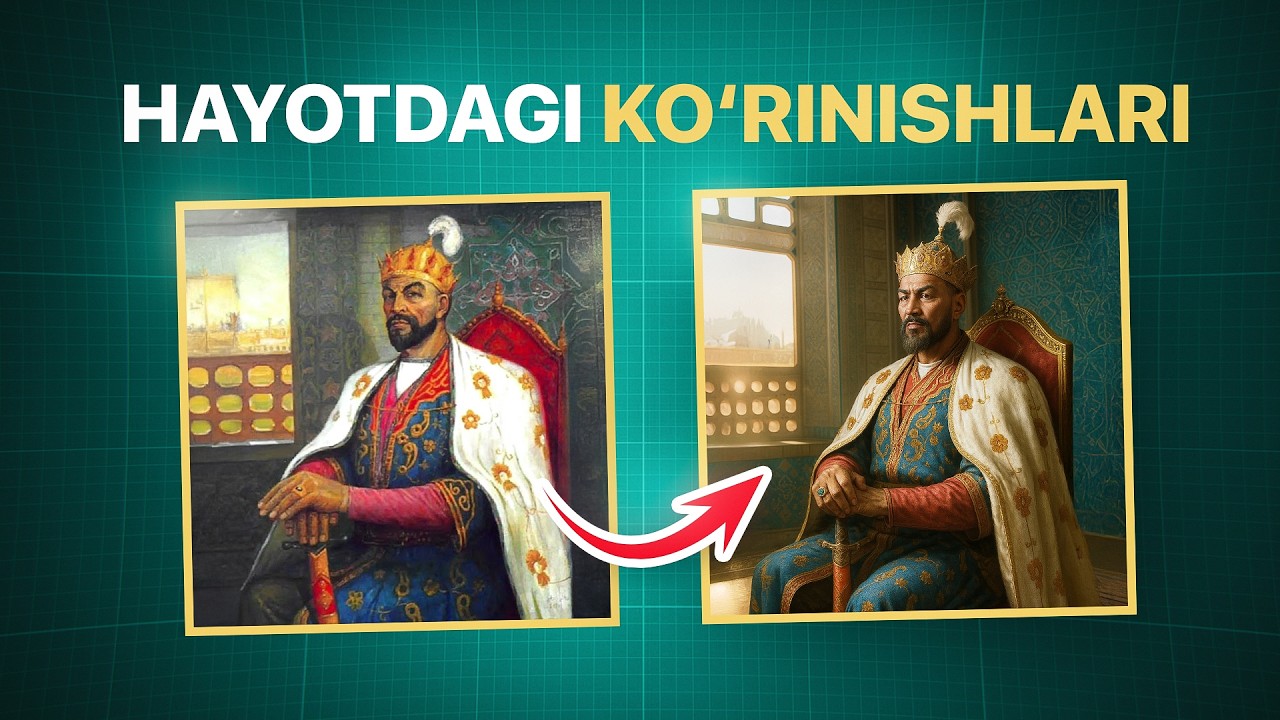 Tarixiy shaxslarni hayotga qaytarishni o‘rganasiz (ai bilan)
