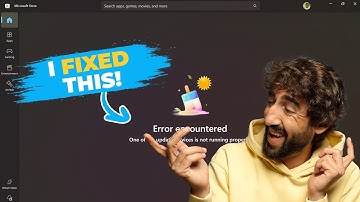I Fixed Microsoft Store "Error Encountered" in a Minute!