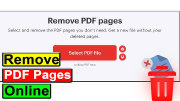 How To Delete Page in PDF File | Remove pages from PDF - Full Guide