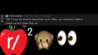 r/YouShouldKnow | YSK if your kid doesn’t leave their room often, you shouldn’t make a scene out...