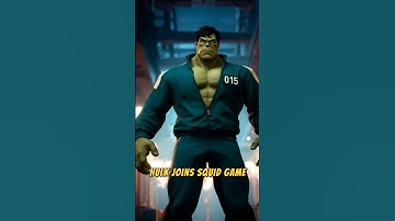 Hulk Joins Squid Game!🟢👊😡