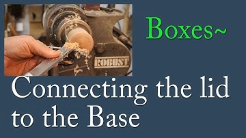 How I Make a Perfect Connectiion in a Lidded Box~Woodturning with Sam Angelo