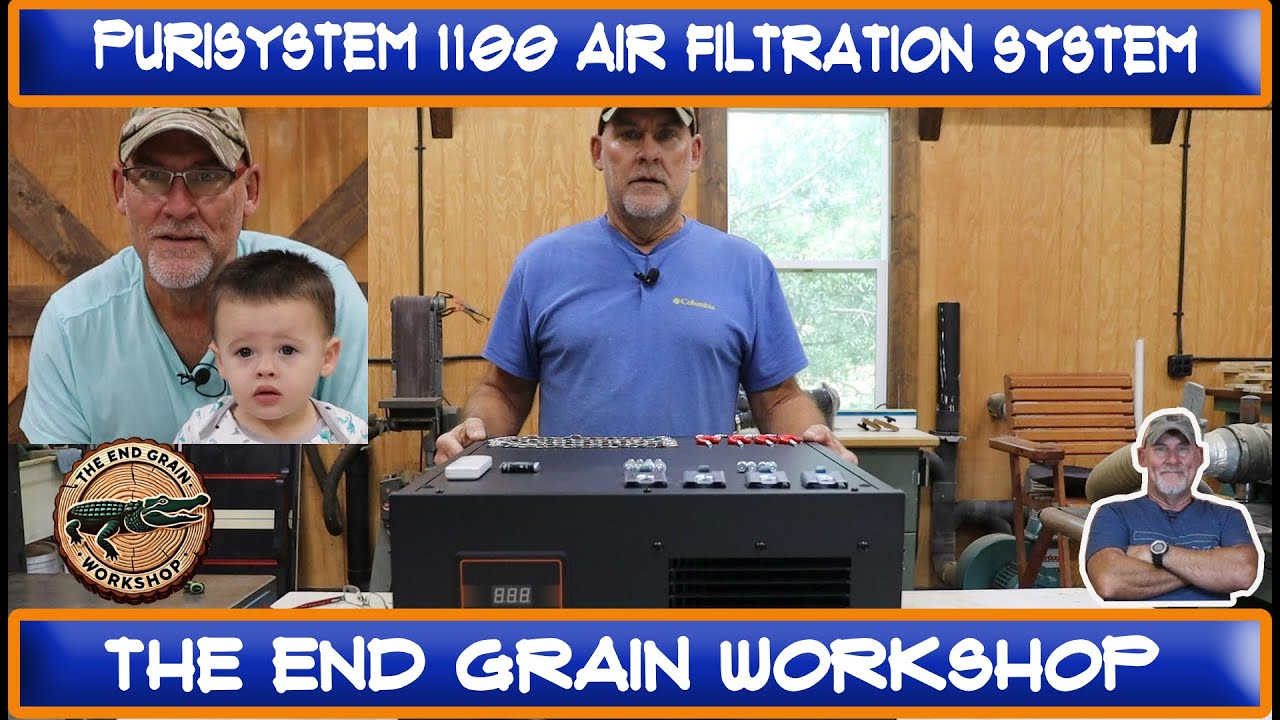 PuriSystem 1100 Air Filtration System - The End Grain Workshop