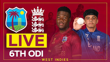 🔴 LIVE | West Indies v England | U-19