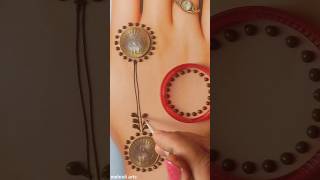 Easy And Simple 1Mint Trick Mehndi Design Back Hand Mehndi Design
