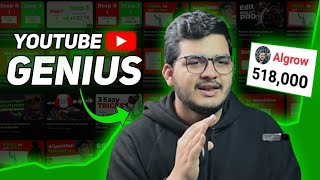 How @Algrow Cracked YouTube Algorithm ( You Can Too)