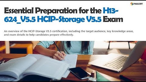 H13-624_V5.5 HCIP-Storage V5.5 Exam Prep Guide | 2025 Update Sample Questions