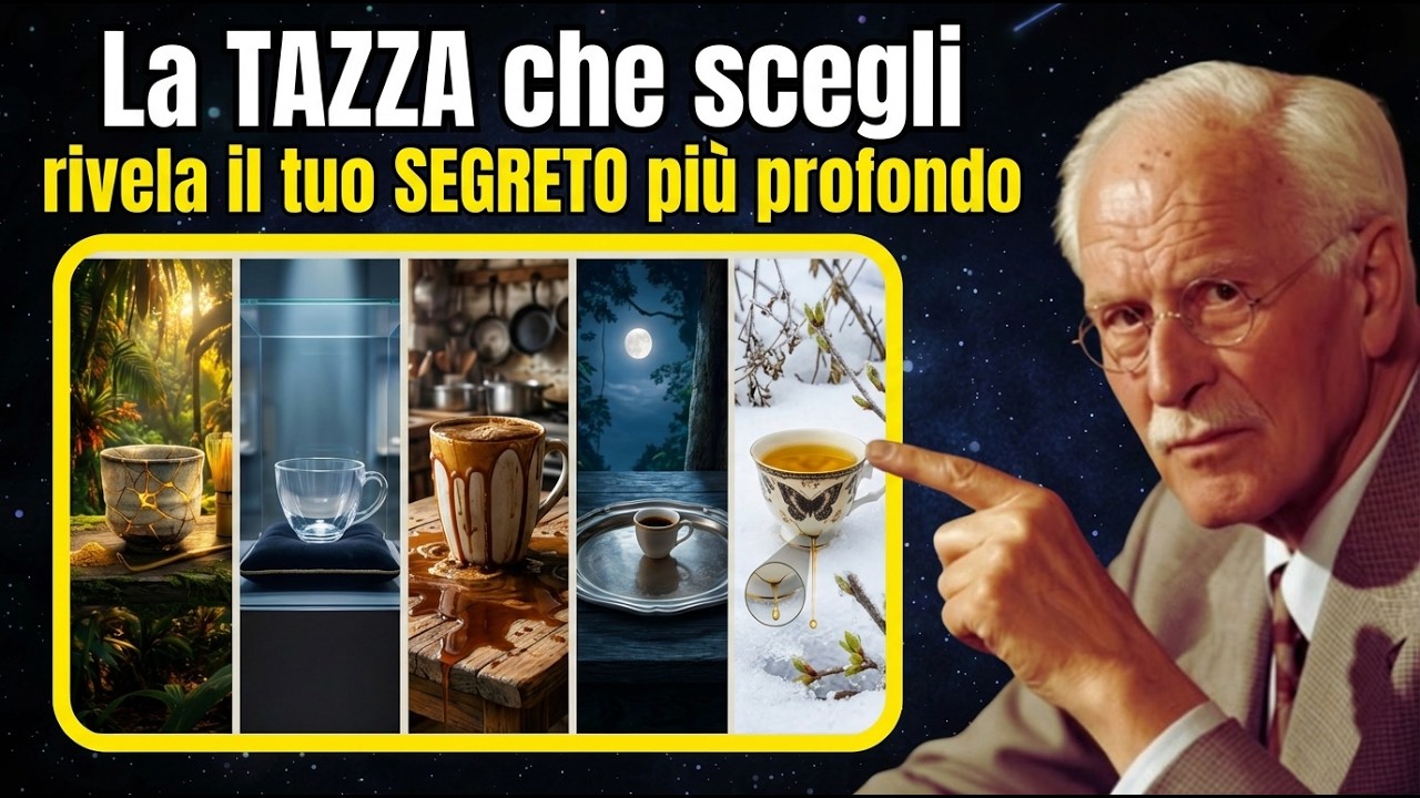 La TAZZA che scegli rivela il tuo SEGRETO più profondo: Test di Carl Jung
