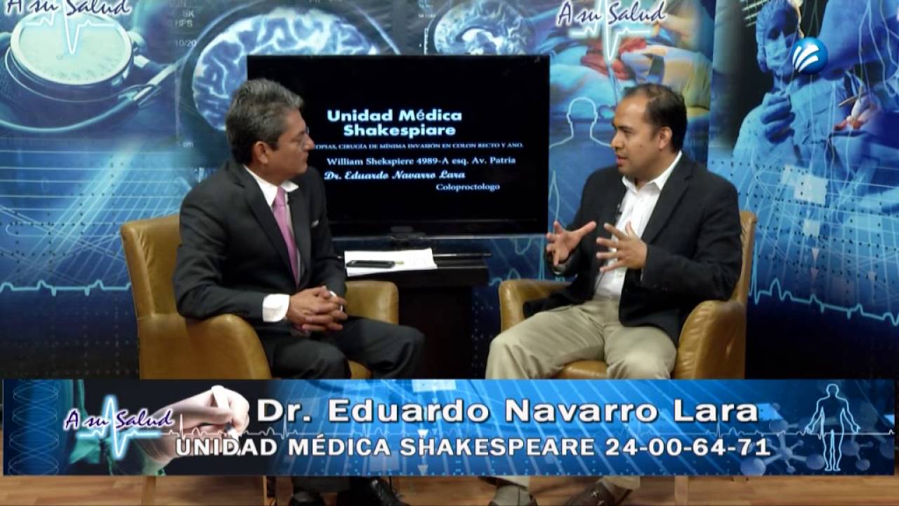 Cáncer de colon y recto Dr. Eduardo Navarro Lara Coloproctologo saludos amigos dvd