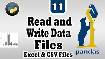 Read and Write CSV and Excel File data in Pandas