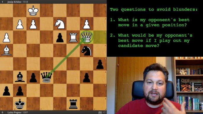 How To Stop Blundering In Chess 